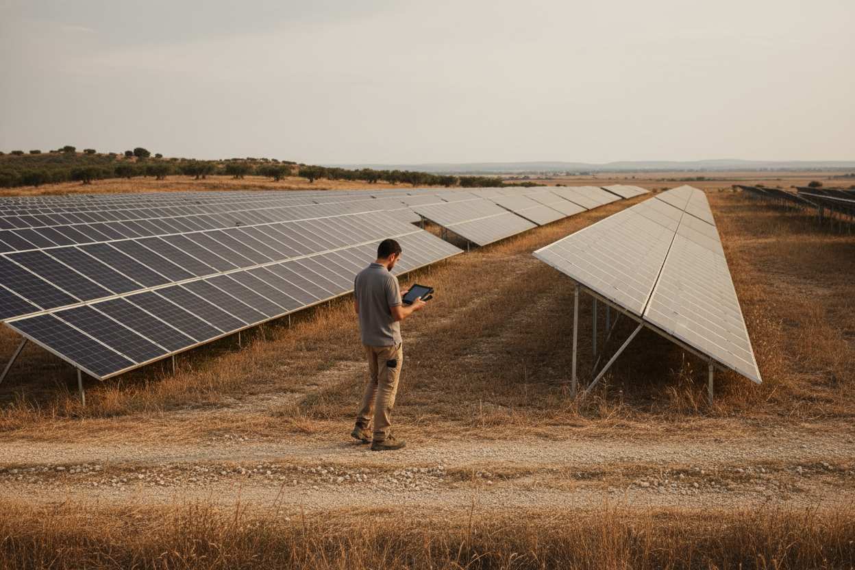 Nettoyage panneaux solaires agricoles et industriels à Salon